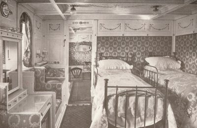 A Home on the Rolling Deep. Aboard a Royal Mail, 1914 by Unbekannt
