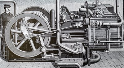 A Freezing Machine for Ships Carrying Perishable Cargos by Unbekannt