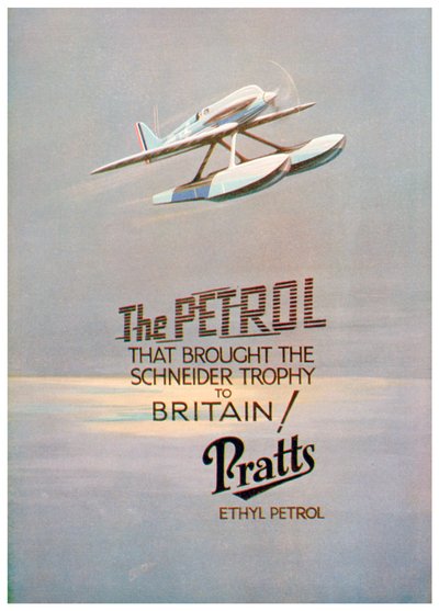 Advert for Pratts Ethyl Petrol, c1928 by Unbekannt