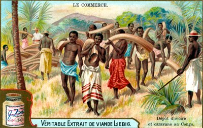 Advertisement for Liebig meat extract, French by Unbekannt
