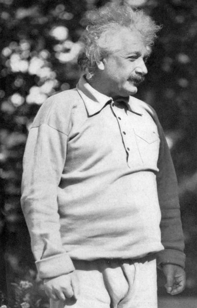 Albert Einstein, German-Swiss Mathematician and Theoretical Physicist, c1930s by Unbekannt