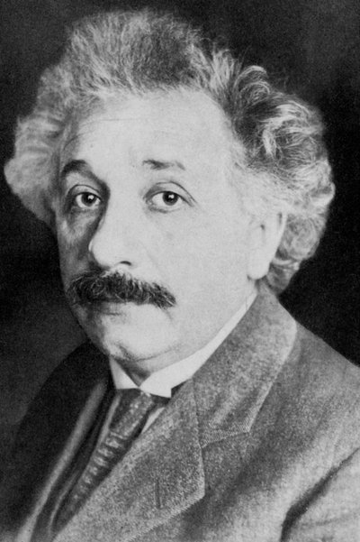 Albert Einstein, German-Swiss Mathematician and Theoretical Physicist by Unbekannt