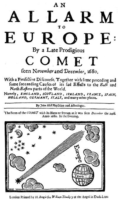 An Alarm to Europe By a Late Prodigious Comet by Unbekannt