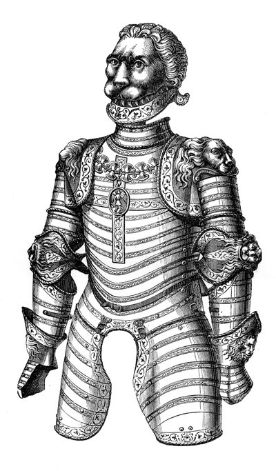 Armour Ornamented with Lions, Supposed to be that of Louis XII by Unbekannt