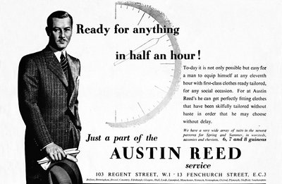 Austin Reed - Ready for anything in half an hour, 1937 by Unbekannt