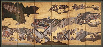 Battle Scenes from the Tale of Heike (Heike Monogatari) by Unbekannt