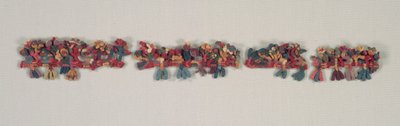 Border Fragment with Birds and Flowers, 100 BC-700 by Unbekannt
