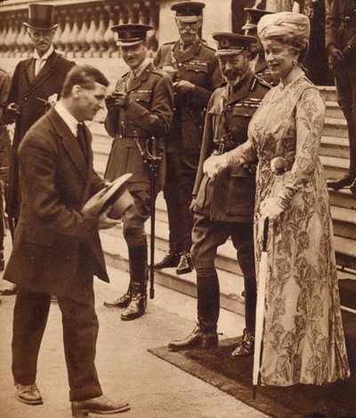 Bravery in Civvies: Laughs with the King and Queen, 1920s or 1930s by Unbekannt