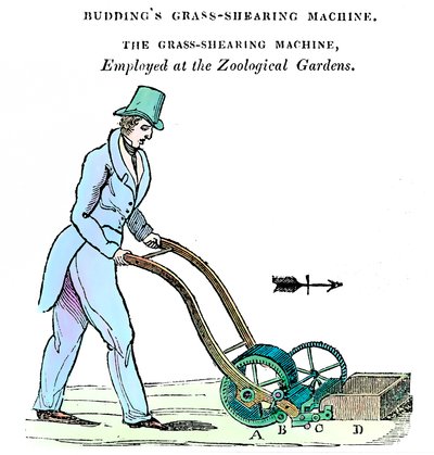 Buddings Grass-shearing Machine by Unbekannt