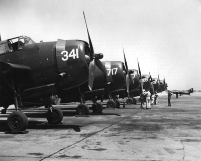 Carrier-borne Planes to be Transferred to the French with the Carrier Langley by Unbekannt