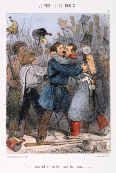 Cartoon Relating to the Paris Commune by Unbekannt