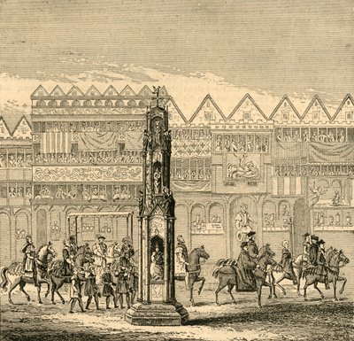 Cheapside Cross, as It Appeared in 1547 by Unbekannt