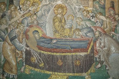 Church of St. Saviour of Chora. The Dormition of the Virgin Istanbul Turkey by Unbekannt