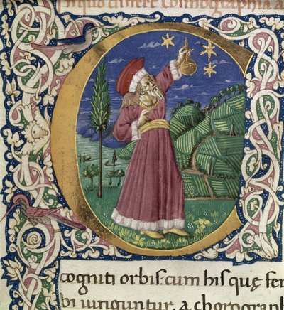 Claudius Ptolemy (detail) by Unbekannt