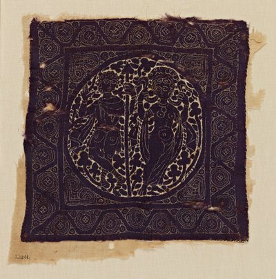 Cloth Fragment with Venus and Aeneas by Unbekannt