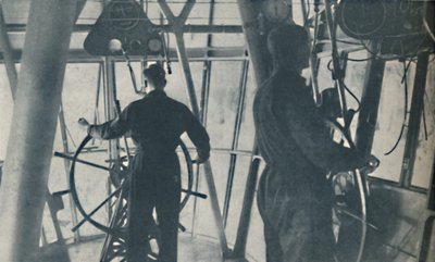 Comfort for Passengers and the Cabin of a Marvellous Central Control by Unbekannt