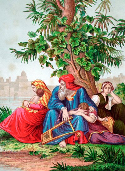 Constancy of the Jews in captivity in Babylon, 6th century BC by Unbekannt