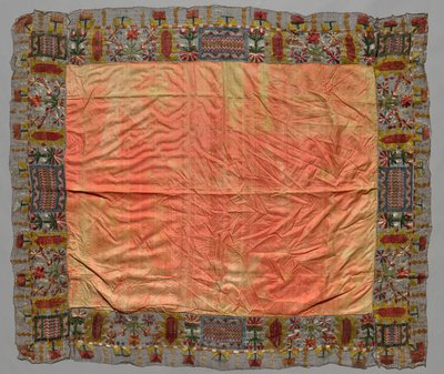 Cover with Border of Abstract Floral Motifs, 18th century by Unbekannt
