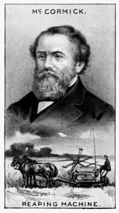 Cyrus Hall McCormick, Irish American Farmer, Inventor, Businessman, and Marketer by Unbekannt