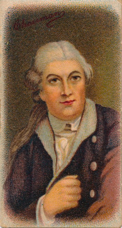 David Garrick, English actor, playwright, theatre manager and producer by Unbekannt