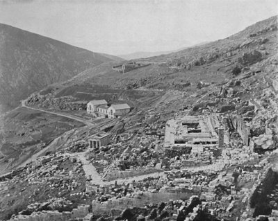 Delphi - Gulf of Corinth in the Distance by Unbekannt