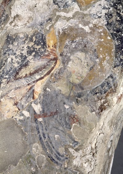 Detail from a Paleochristian fresco in the apse (detail) by Unbekannt