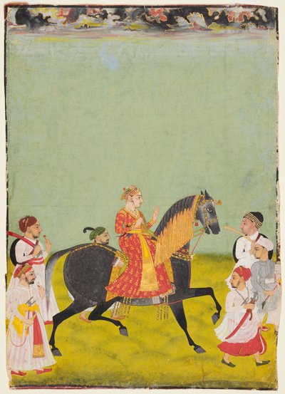 Equestrian Raj Singh II, son of Pratap Singh by Unbekannt
