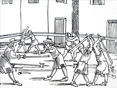 Fencing Practice by Unbekannt