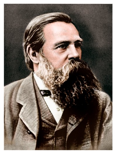 Friedrich Engels, German Socialist and Collaborator and Supporter of Karl Marx by Unbekannt