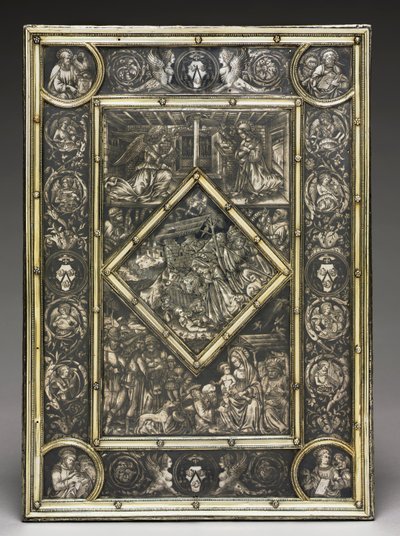 Front Cover for a Gospel Book of French Cardinal Jean La Balou 1421-1491, c. 1467-1468 by Unbekannt
