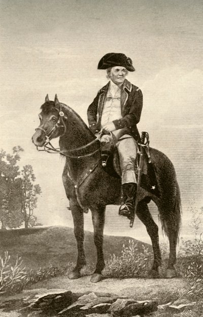 General Israel Putnam, Showing Uniform of a Continental Trooper by Unbekannt