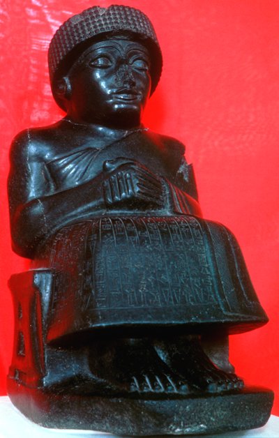 Gudea, Ruler of the City-State of Lagash in Southern Babylon, Neo-Sumerian, 22nd Century BC by Unbekannt
