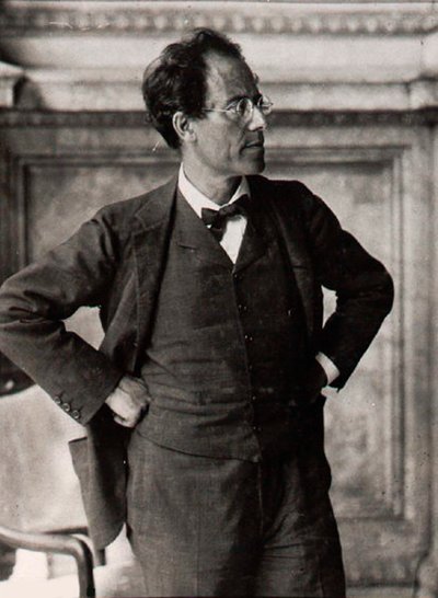 Gustav Mahler, Austrian composer and conductor, 1900s by Unbekannt