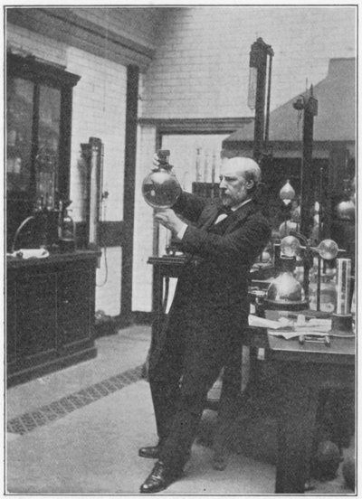 James Dewar, Scottish Chemist and Physicist in His Laboratory by Unbekannt