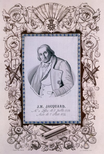 Joseph-Marie Jacquard by Unbekannt