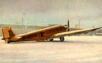 Junkers Ju 52 Plane by Unbekannt
