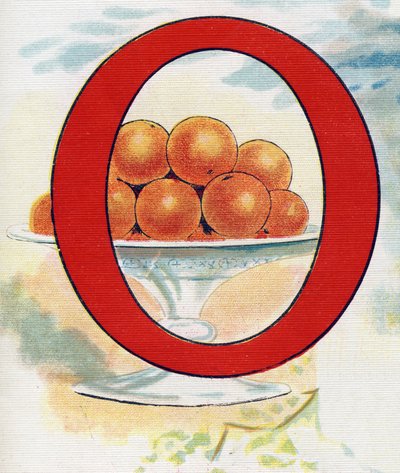 Letter O: Oranges by Unbekannt
