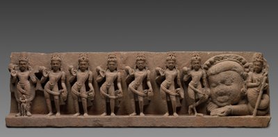 Lintel with the Nine Planets: Navagrahas by Unbekannt
