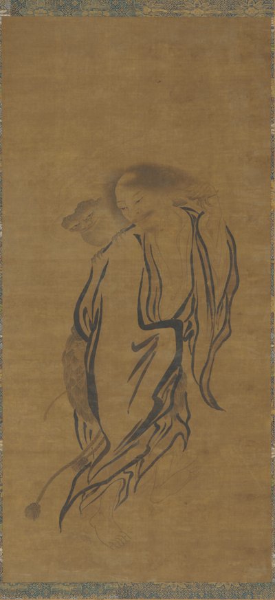 Liu Hai with a Three-legged Toad by Unbekannt