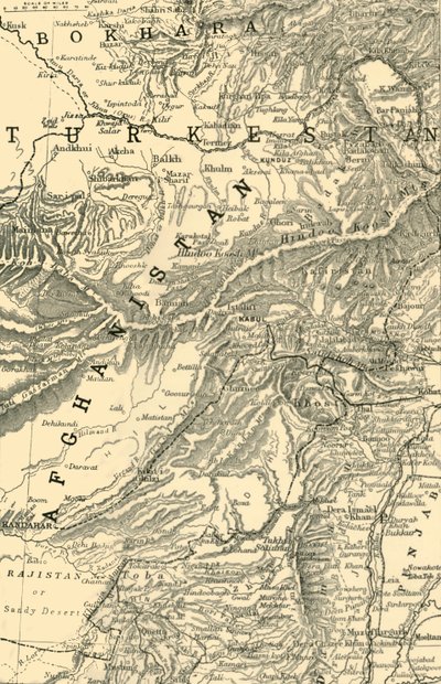 Map Indicating General Roberts
