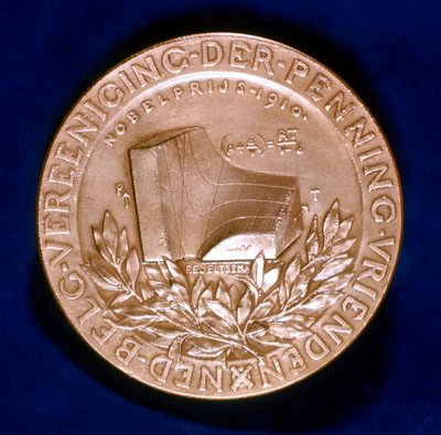 Medal Commemorating Dutch Physicist Johannes Diderik van der Waals by Unbekannt