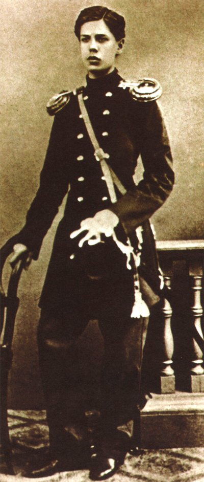 Modest Mussorgsky, Russian composer, as a young man, late 1850s by Unbekannt