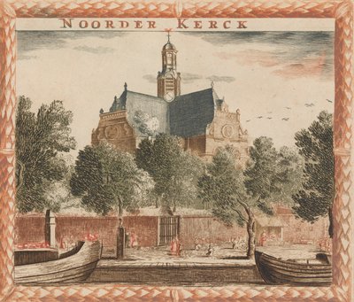 Noorder Kerck, in: Tooneel Der Voornaamste Nederlands Huizen, En Lust Hoven, Naar T Leven by Unbekannt