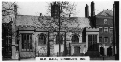 Old Hall, Lincolns Inn, London by Unbekannt