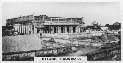 Palace, Pudukottai, Tamil Nadu, India by Unbekannt
