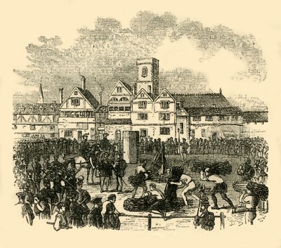 Place of Execution in Old Smithfield, c1872 by Unbekannt