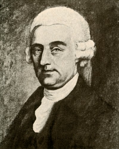 Portrait of Nathaniel Appleton of Boston, in white wig with puffs by Unbekannt