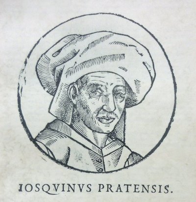 Portrait of the Composer Josquin des Prez by Unbekannt