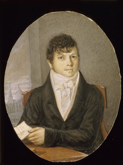 Portrait of the dancer, ballet master and script writer Ivan Valberkh by Unbekannt