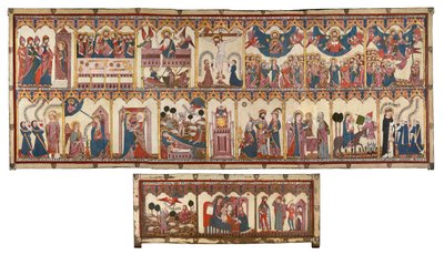 Retable and Frontal of the Life of Christ and the Virgin Made for Pedro López de Ayala by Unbekannt